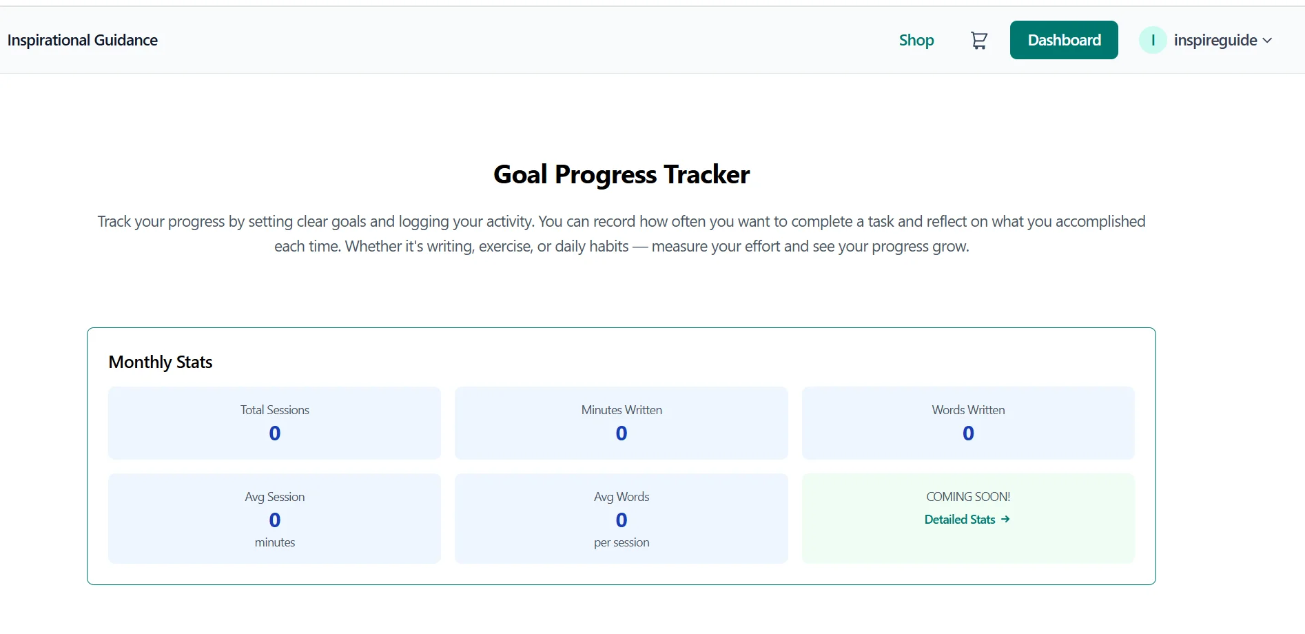 Goal Tracker – A Django App for Creative Habit Building